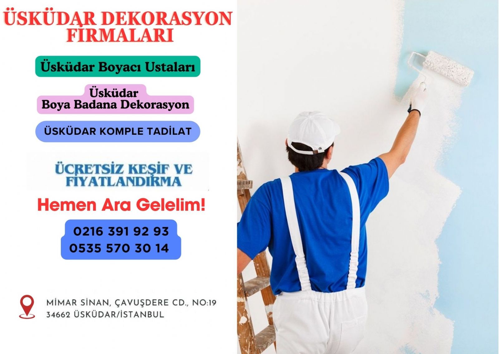 Üsküdar Dekorasyon Firmaları